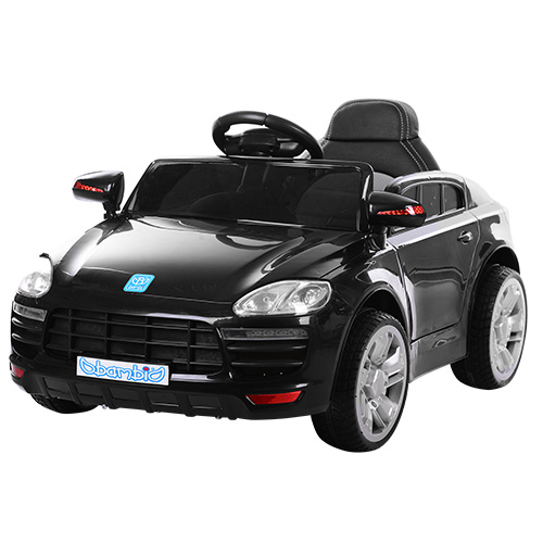 

Электромобиль Bambi Porsche M черного цвета на радиуправлении (MI-3272EBLR-2)