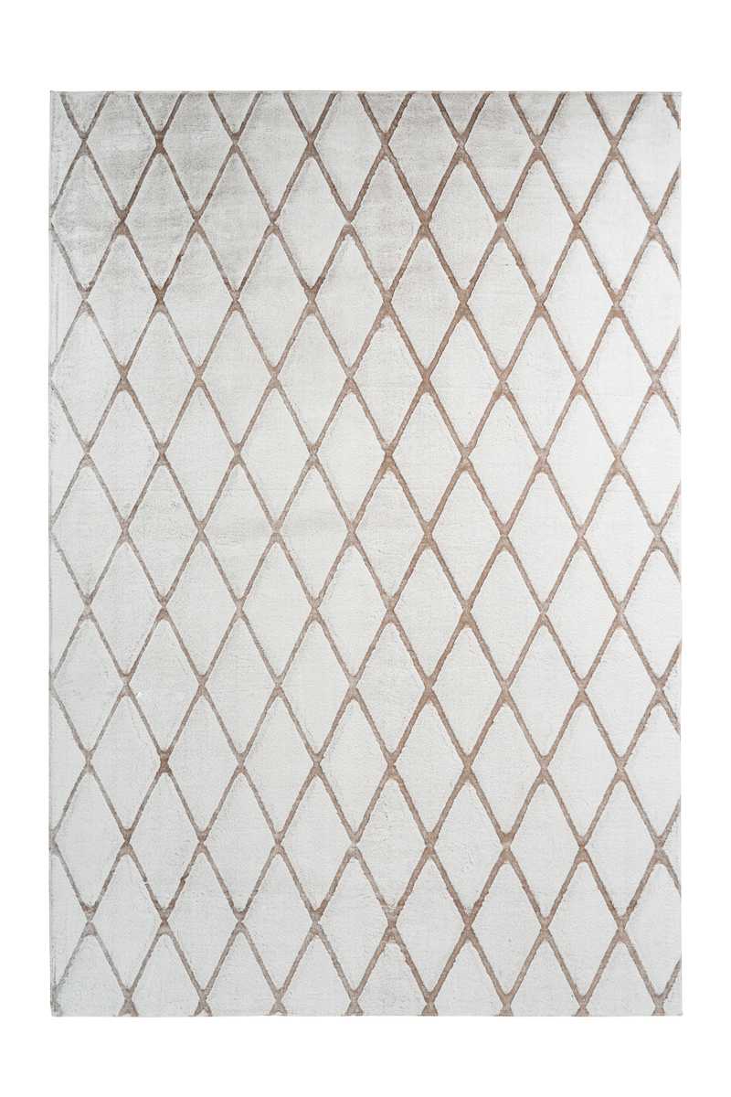 

Ковер Vivica 225 romb white/taupe 160х230
