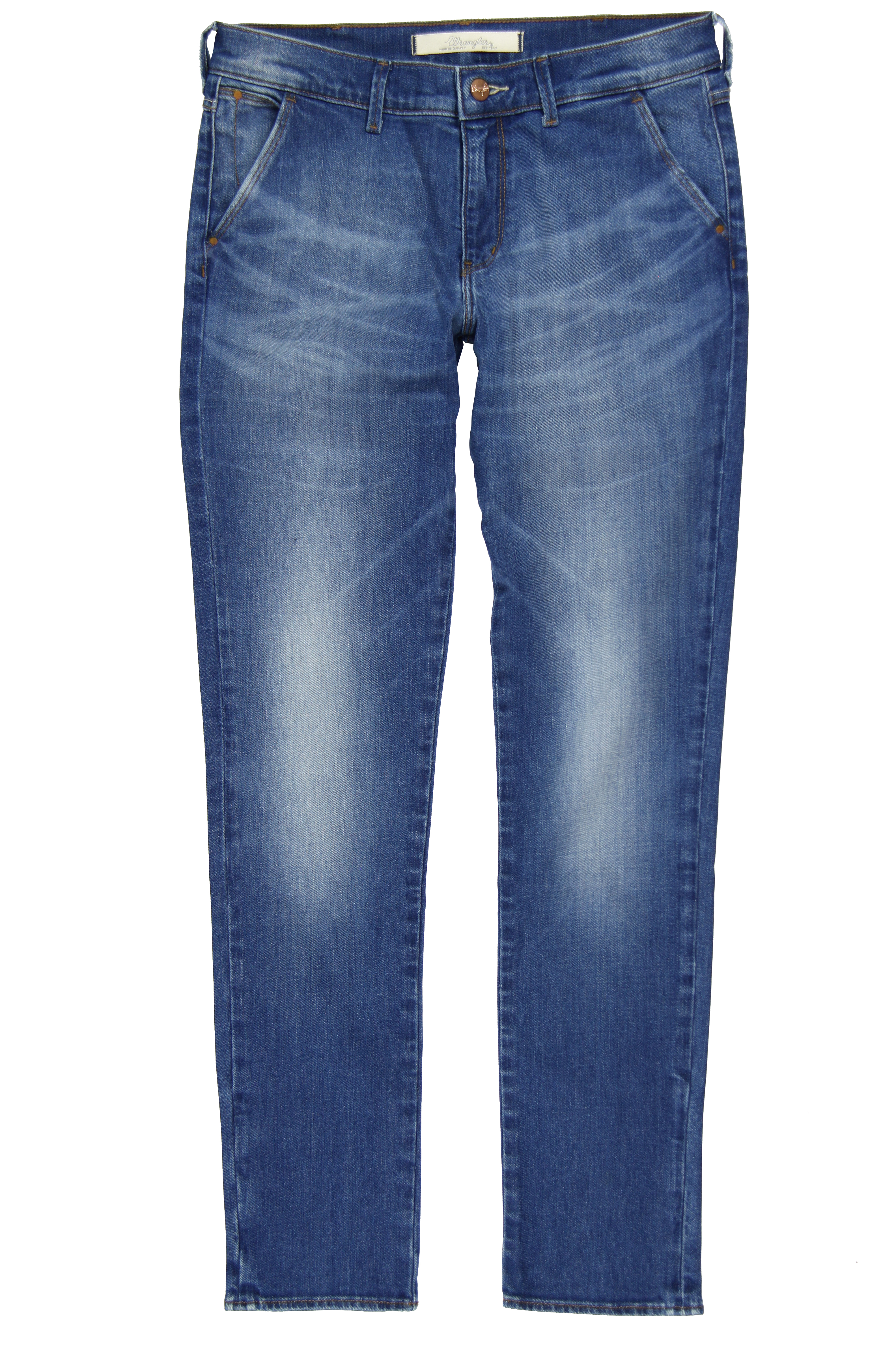 

Джинсы Wrangler Shennan Chino Slim Boyfriend Голубой 30-34