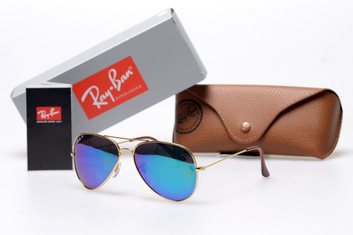 

Солнцезащитные очки Ray Ban Авиаторы (Капли) 3025w3279p