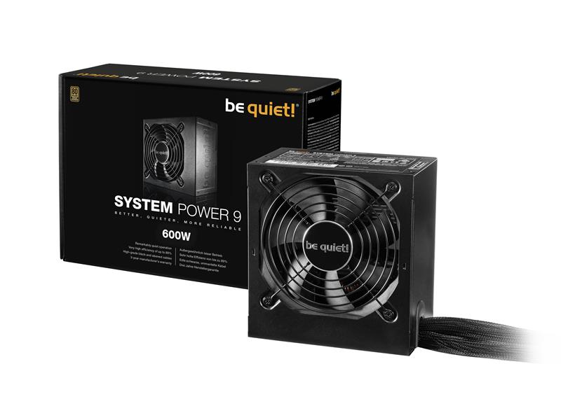 

Блок питания be quiet! System Power 9 (BN247) 600W