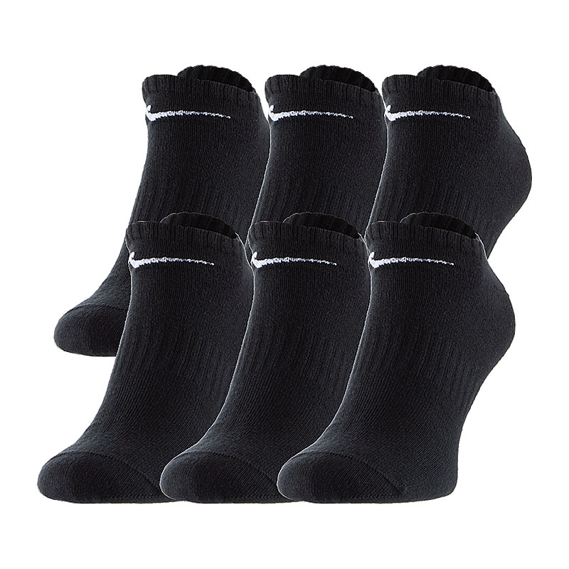 

Шкарпетки Nike U NK EVERYDAY LTWT NS 6PR 38-42р чорні 6 шт.