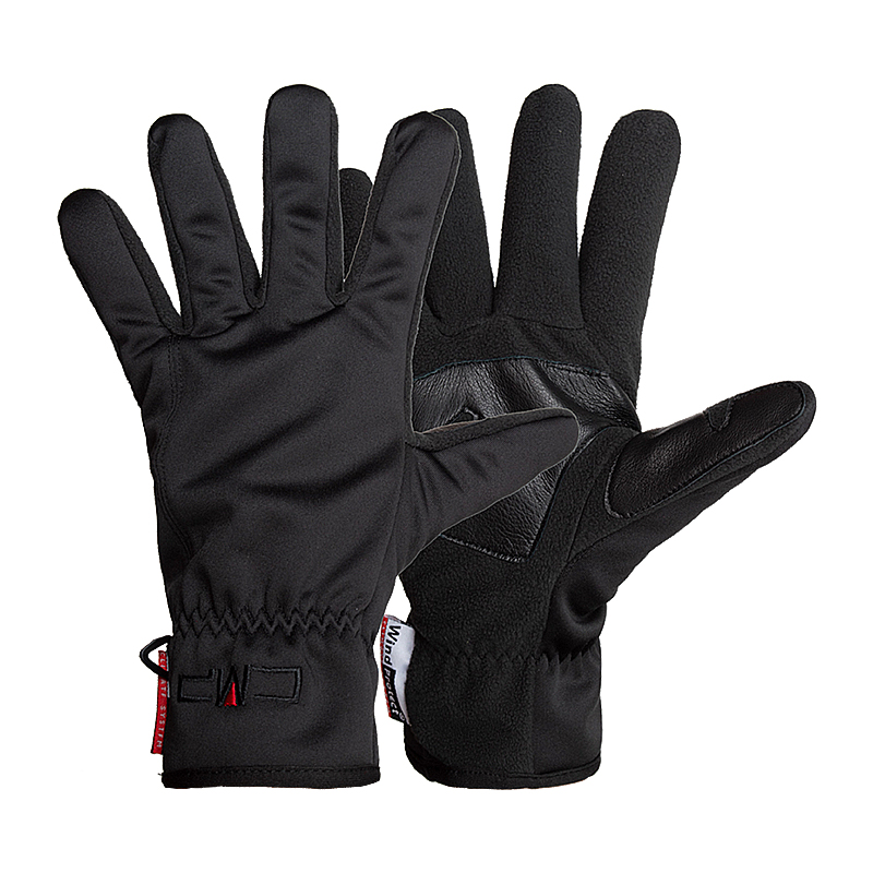

Рукавиці CMP MAN SOFTSHELL GLOVES Mр чорні