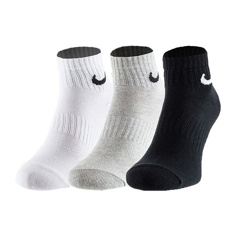 

Шкарпетки Nike U NK EVERYDAY LTWT ANKLE 3PR 42-46р комбіновані 3 шт.