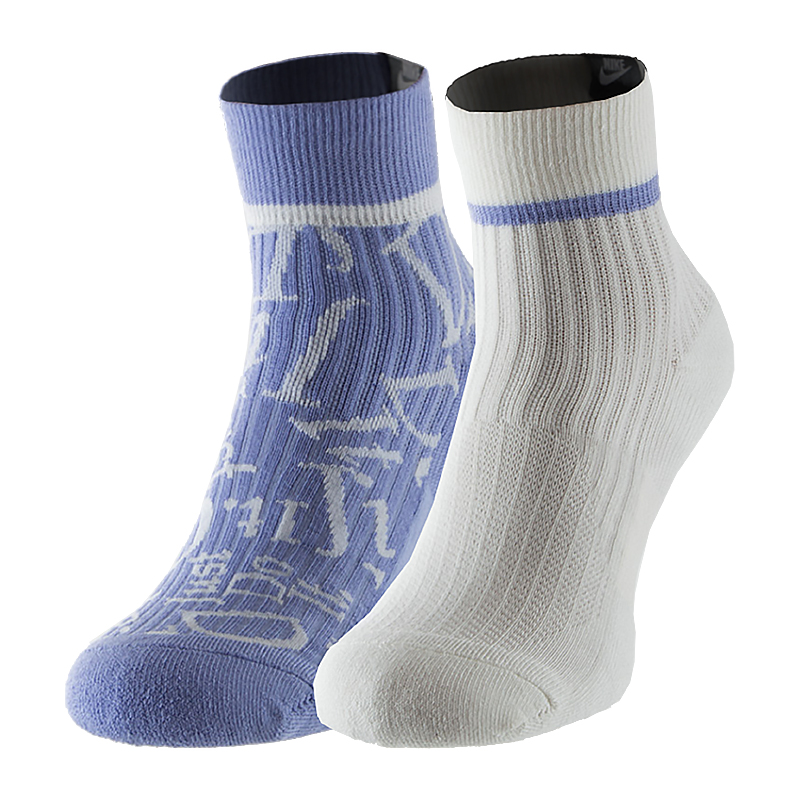 

Шкарпетки Nike U SNKR SOX ANKLE 2PR - JDI 38-42р комбіновані 2 шт.