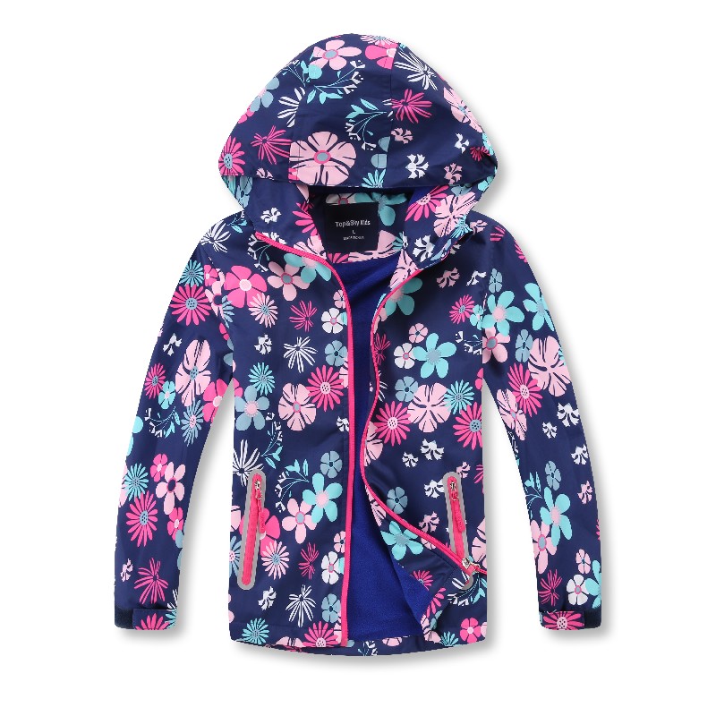 

Куртка для девочки TOP SKY 7016 110 см синий/фуксция