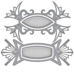 

Набор ножей для вырубки Spellbinders Art Deco Tags (813233020277)