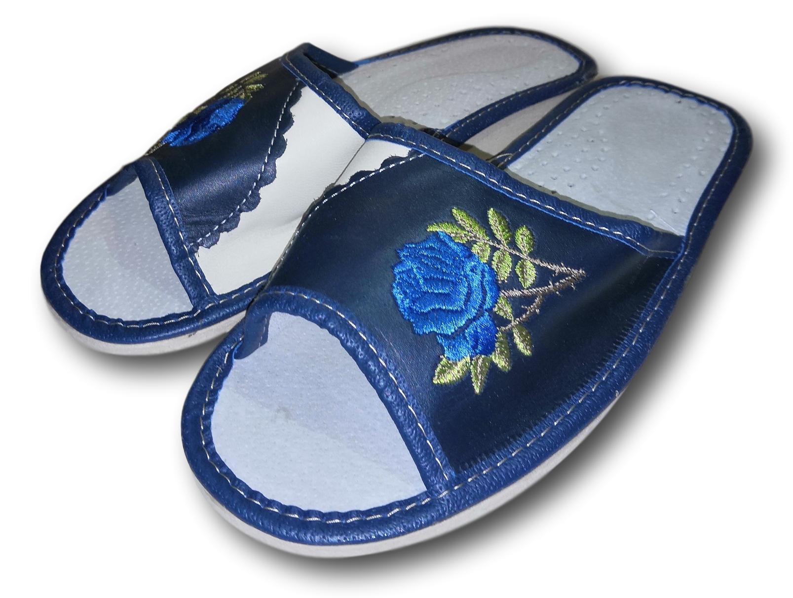 

Кімнатні жіночі шкіряні тапочки Polmar P150 40 розмір