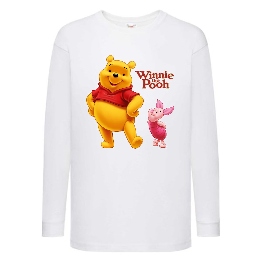 

Лонгслив реглан Винни Пух 004 (Winnie Pooh) белый (WP wh 004) 140 см