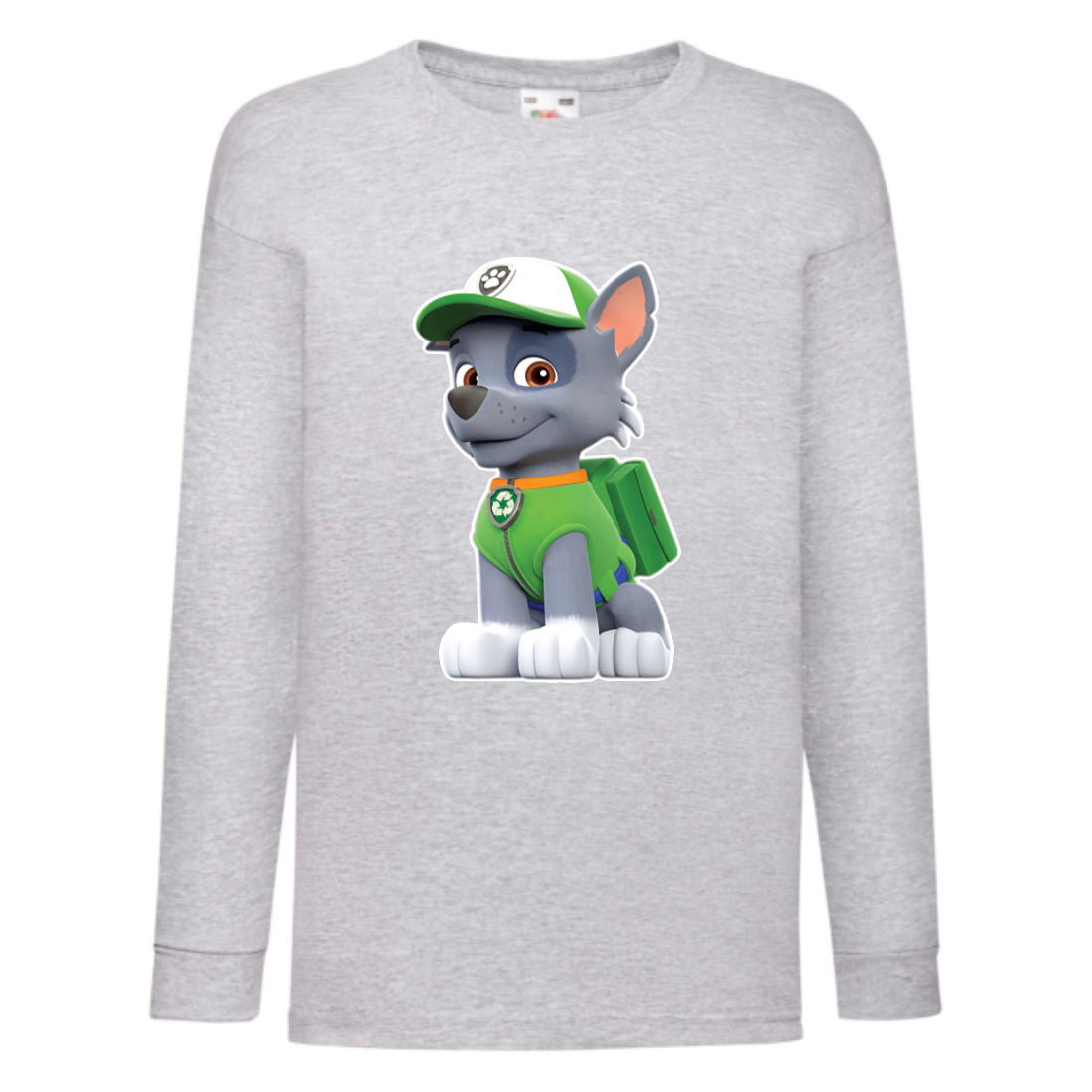 

Лонгслив реглан Щенячий патруль 13 (Paw Patrol) серый (PWP gr 004) 104 см