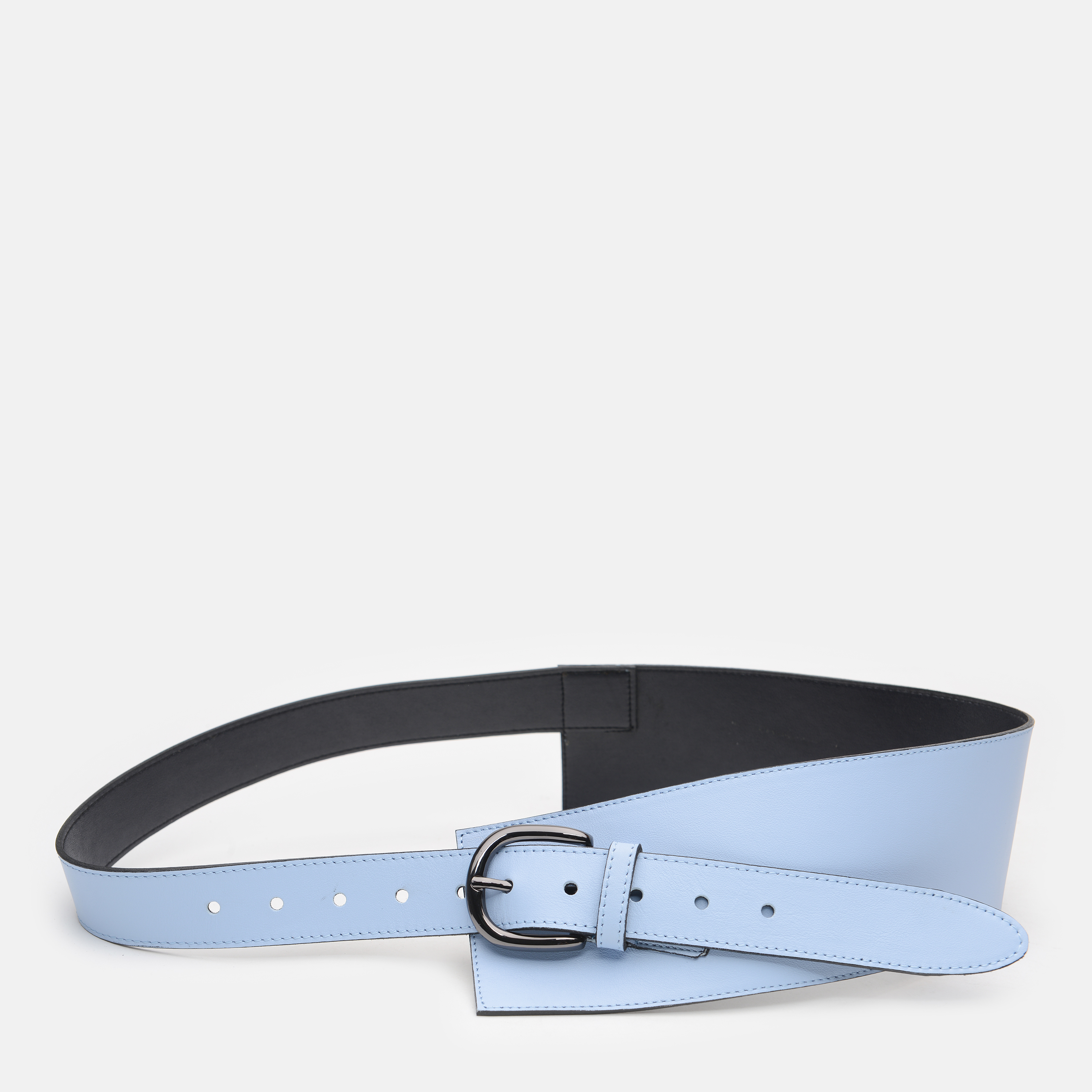 

Женский ремень кожаный Sergio Torri 16-0043 гол 130 см Голубой