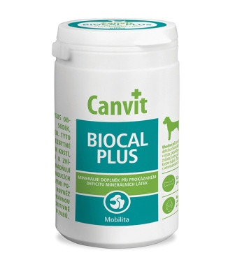 

Витамины Canvit BIOCAL PLUS для собак для роста и укрепления костей, 500 гр