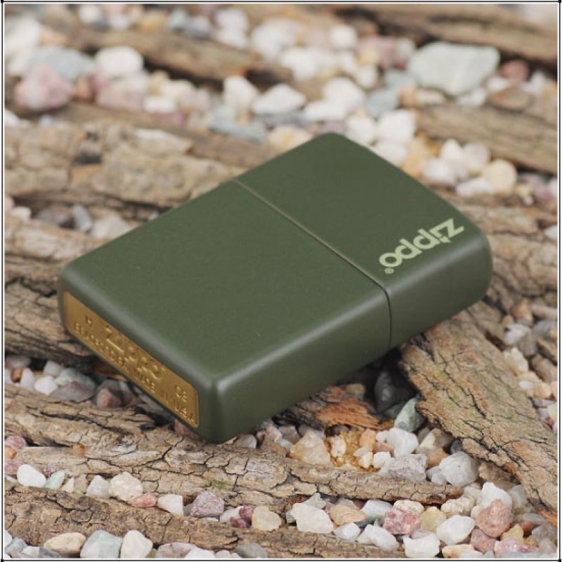 

Зажигалка Zippo 221GREEN MATTE w/ LOGO (221 ZL)