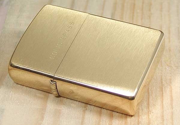

Зажигалка Zippo BR FIN SOLID BRASS (204)