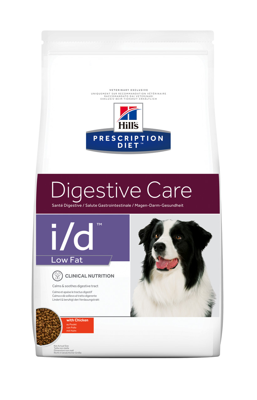 

Сухой корм Hill's PD i/d Low Fat Digestive Care для собак при заболеваниях ЖКТ с курицей, 1,5 кг