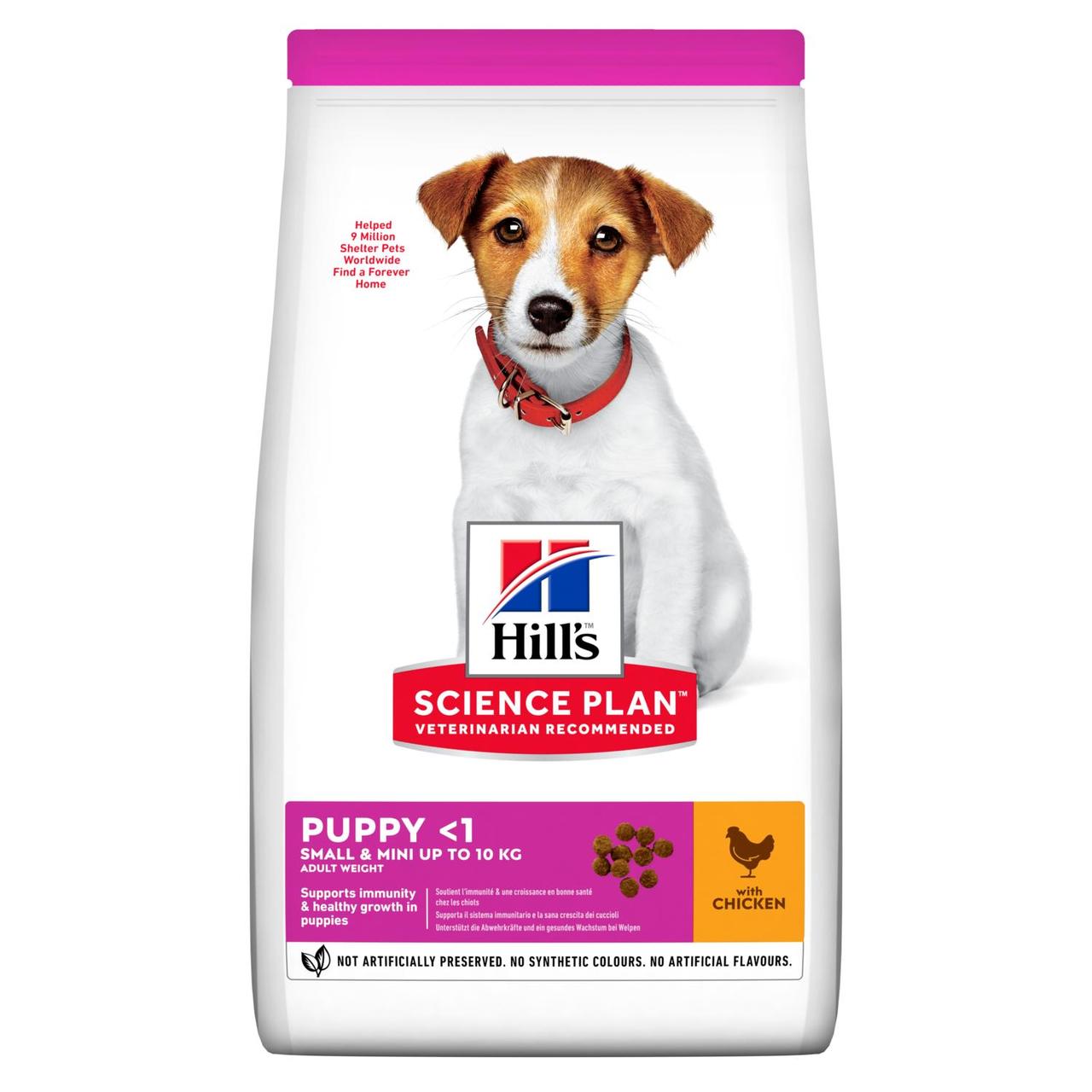 

Сухой корм Hill's SP Puppy Small&Mini для щенков мелких пород с курицей, 3 кг