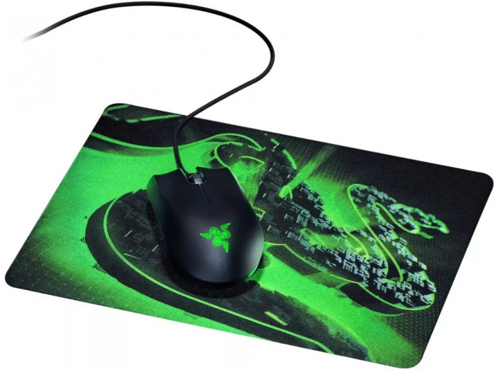

Мышь Razer Abyssus Lite USB с игровой поверхностью Goliathus Mobile Construct Edition Black/Green (RZ83-02730100-B3M1)