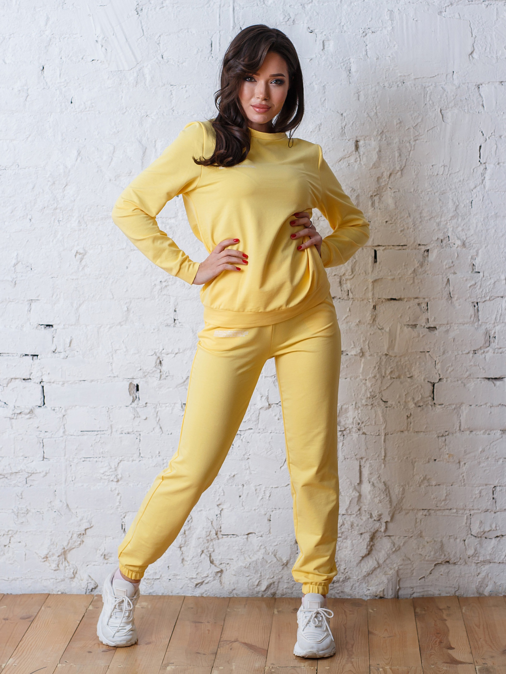 

Спортивный костюм New Fashion 911 - Желтый, Спортивный костюм New Fashion 911 42-44 Желтый