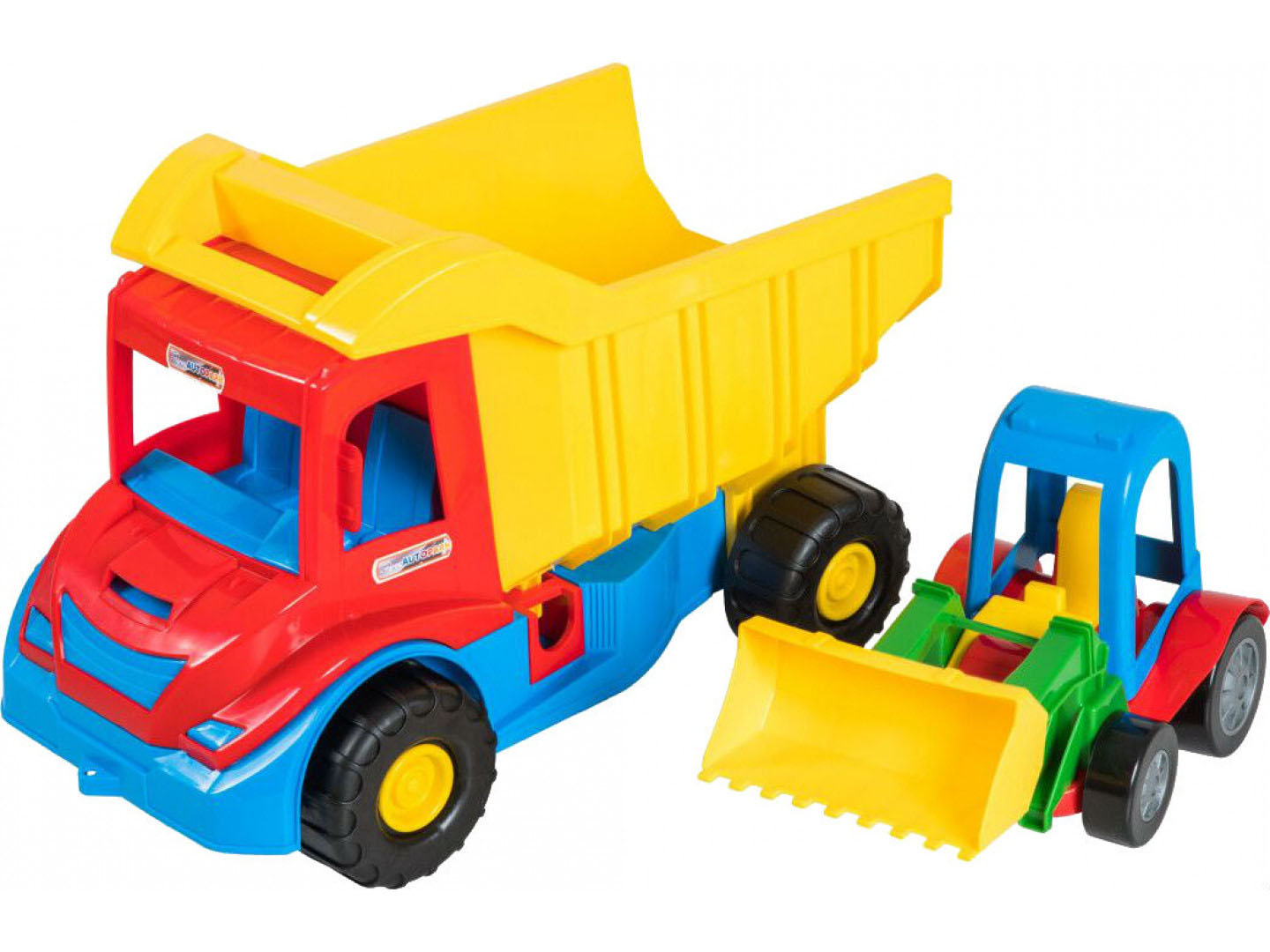 

Авто Tigres Multi truck вантажівка з трактором (39219)