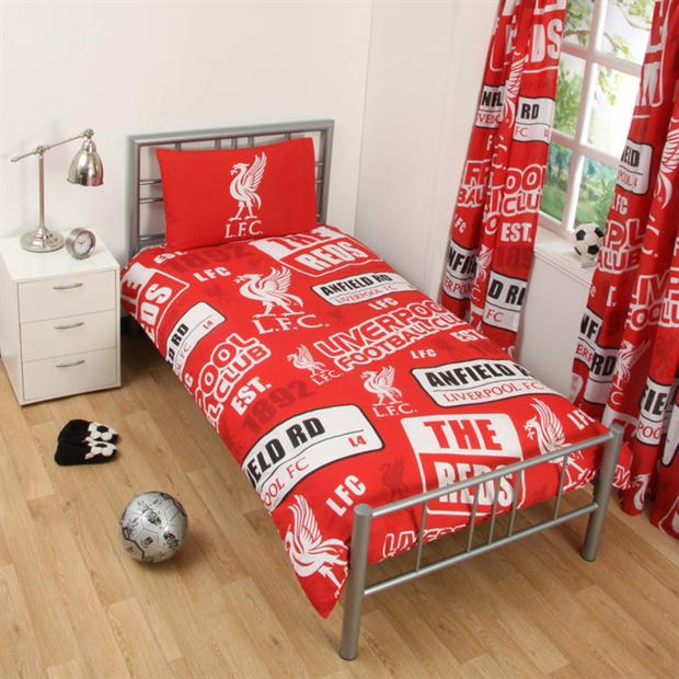 

Постельное белье Liverpool FC (наволочка+пододеяльник) 135x200 см