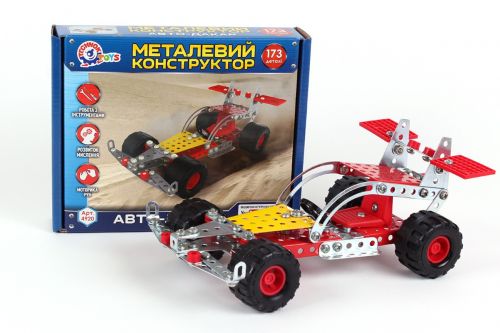 

Металлический конструктор "Авто-Дакар", 173 детали Технок. 36459