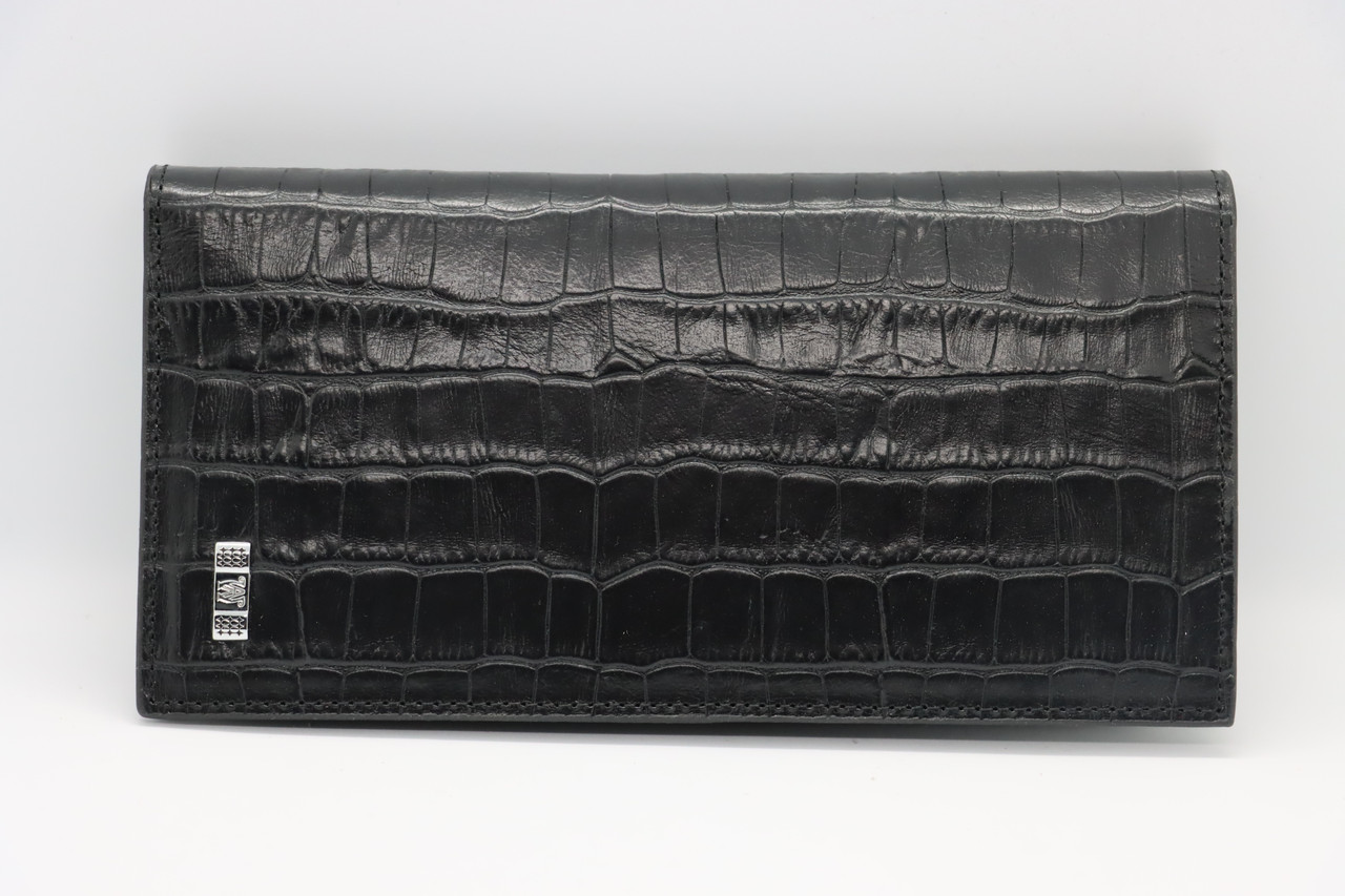 

Мужской кожаный кошелёк Wanlima 22502870906 Black