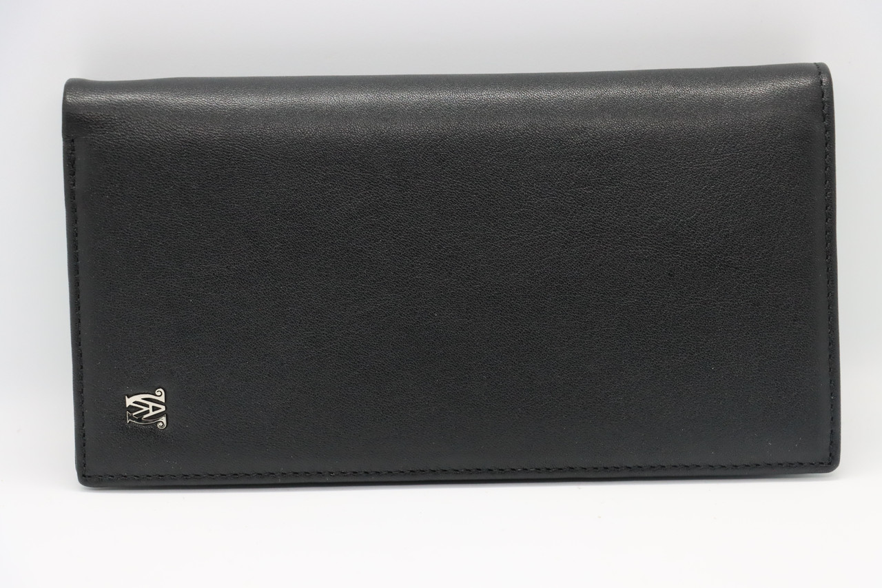 

Мужской кожаный кошелёк Wanlima 31508508595 Black