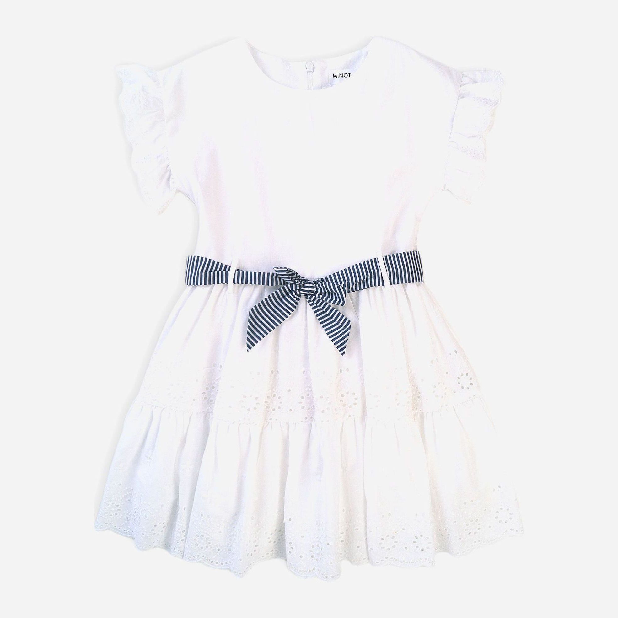 

Платье Minoti Sherbet 8 16459 104-110 см Белое
