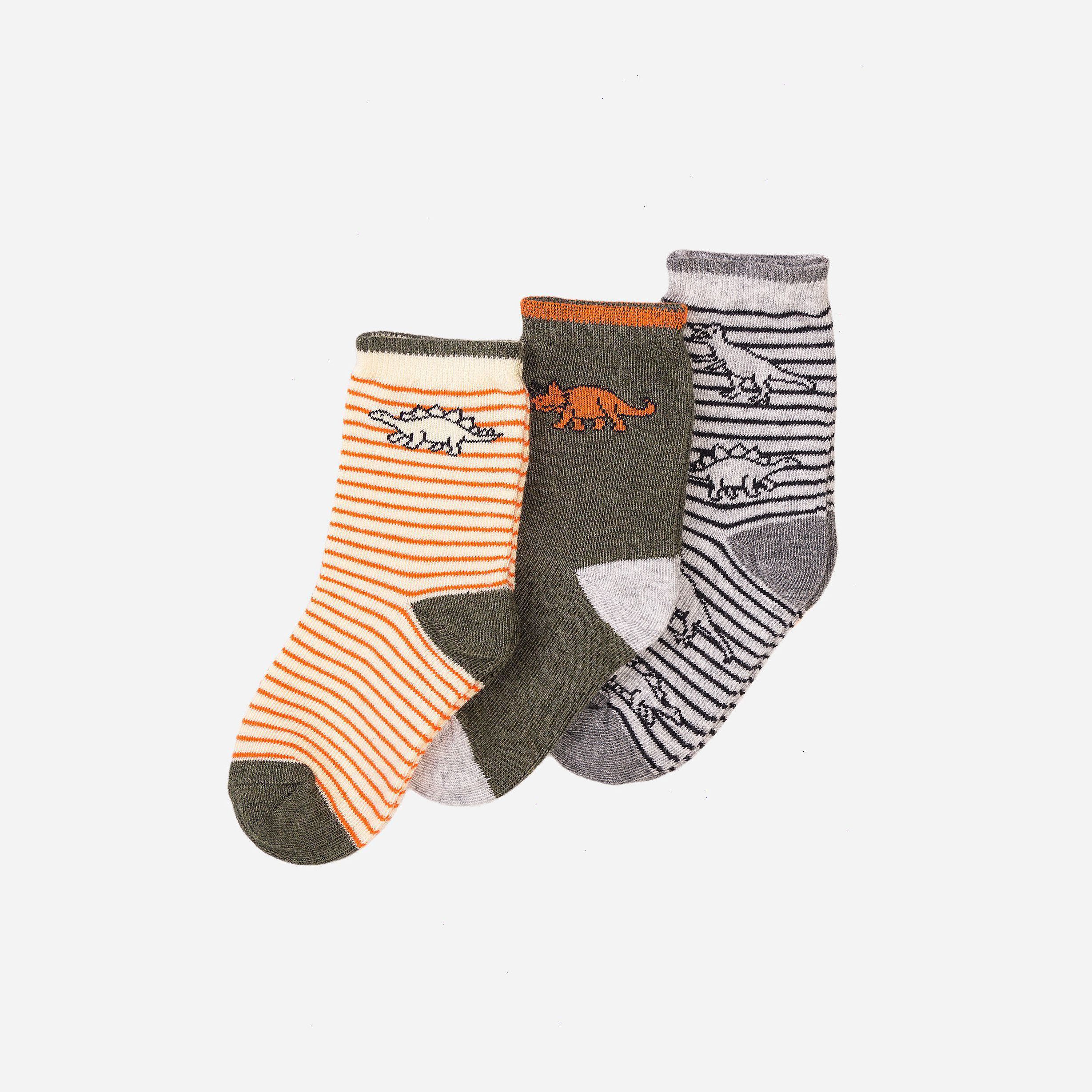 

Набор носков Minoti Tb Sock 31 17528 122-128 см 3 пары Хаки