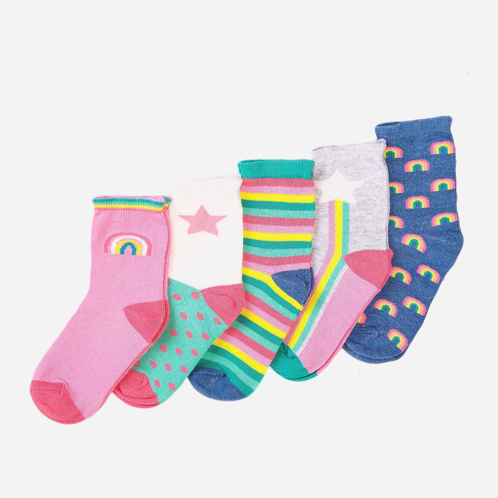 

Носки Minoti Kg Sock 26 17563 98-104 см 5 пары Разноцветные