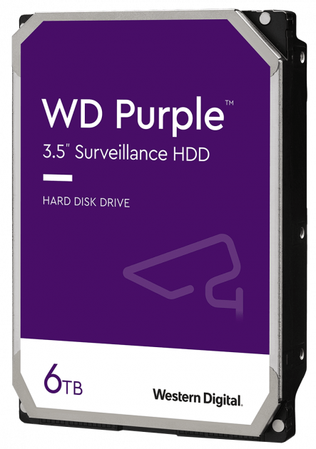 

Жесткий диск WD 6TB 3.5 PURPLE