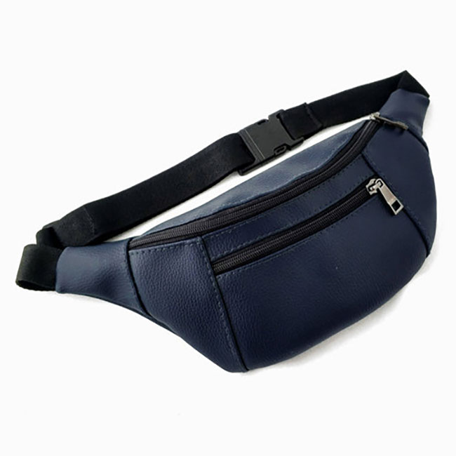 

Бананка Presentville BUMBAG экокожа темно-синий