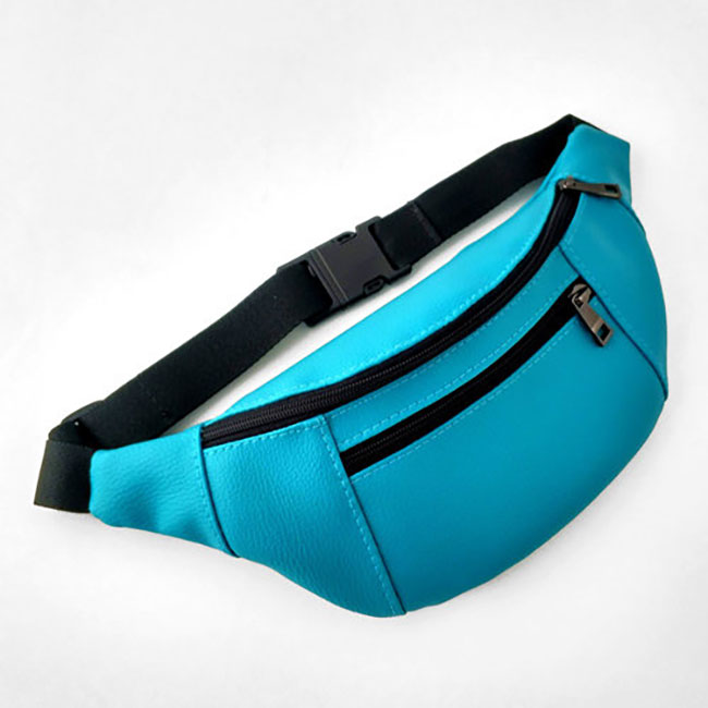

Бананка Presentville BUMBAG экокожа голубой