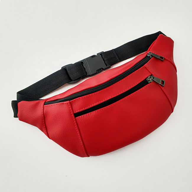 

Бананка Presentville BUMBAG экокожа красный
