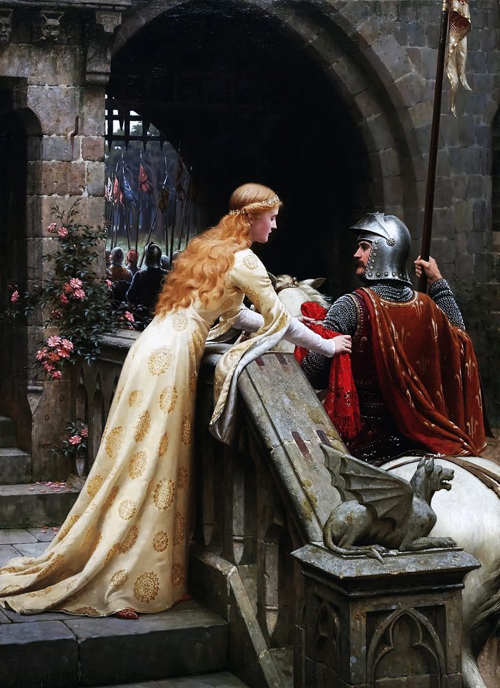 

Набор алмазной вышивки "Бог в помощь!". Художник Edmund Blair Leighton