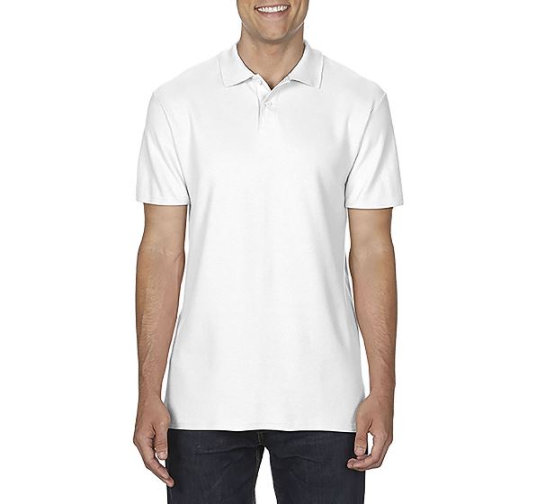 

Поло Gildan Softstyle 64800-000C XXXL Белое