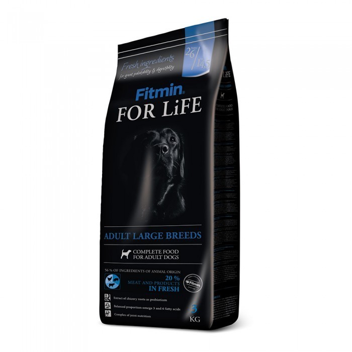

Сухой корм для собак крупных и гигантских пород Fitmin For Life Adult large breeds 3 кг