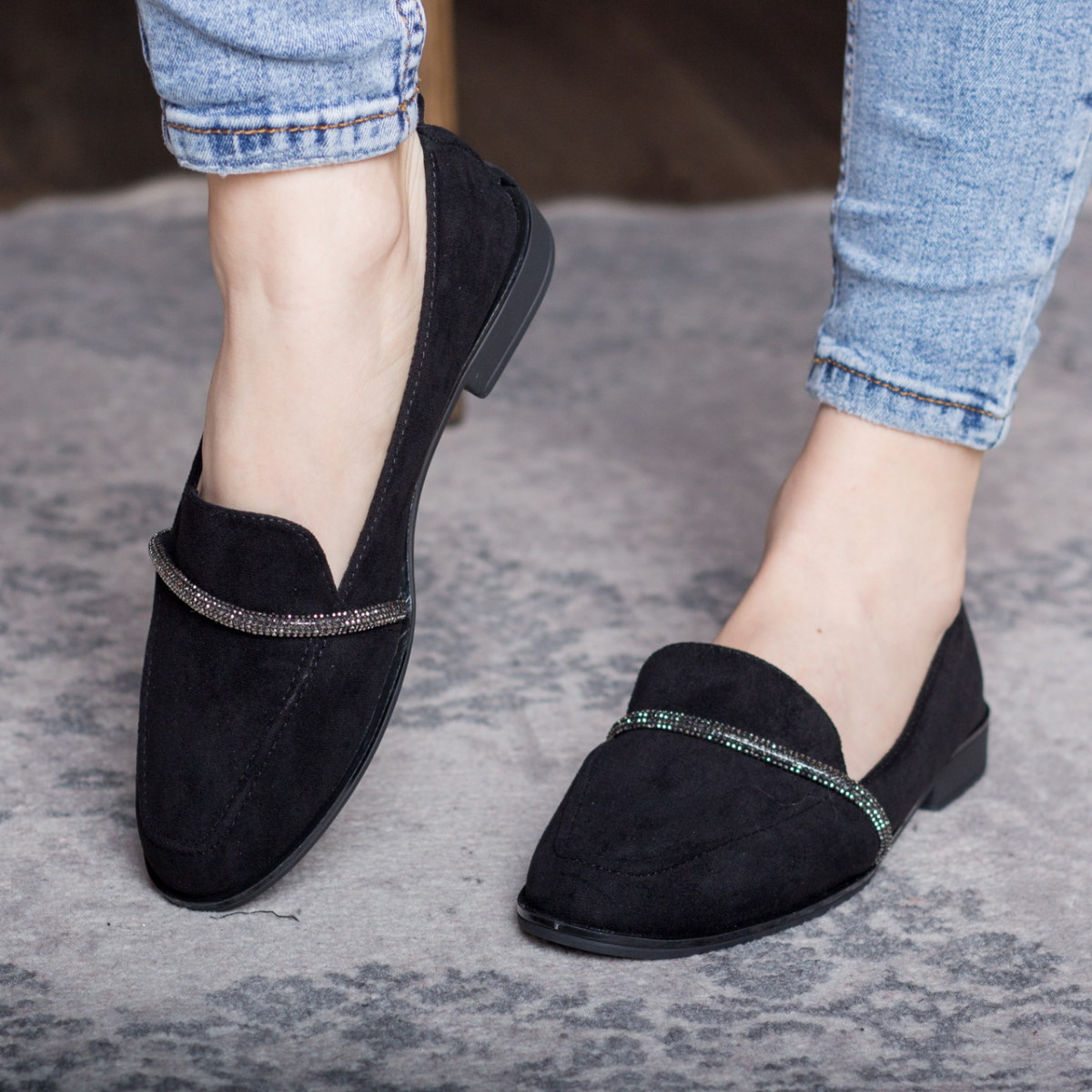 

Туфли женские Shoes Haiya 2832 40 размер 25.5 см Черный