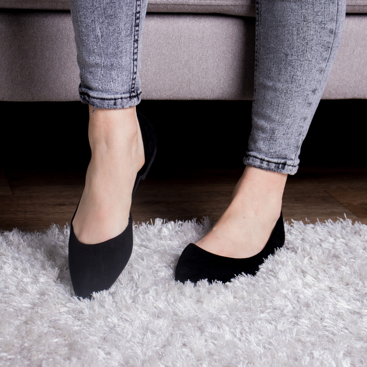 

Женские балетки Shoes Gambit 2814 37 размер 24 см Черный