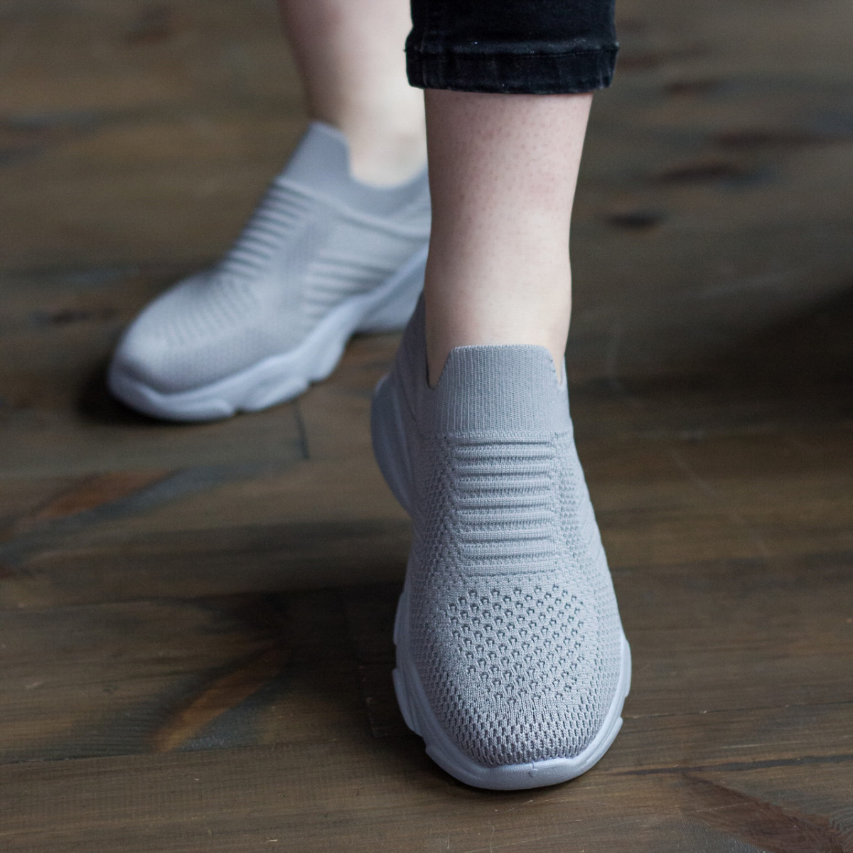 

Кроссовки женские Shoes Ukka 2683 39 размер 25 см Серый