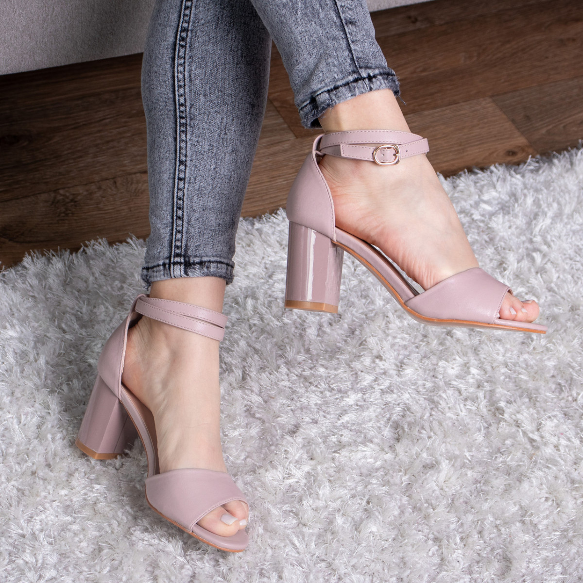 

Женские босоножки Shoes Mac 2744 37 размер 24 см Розовый