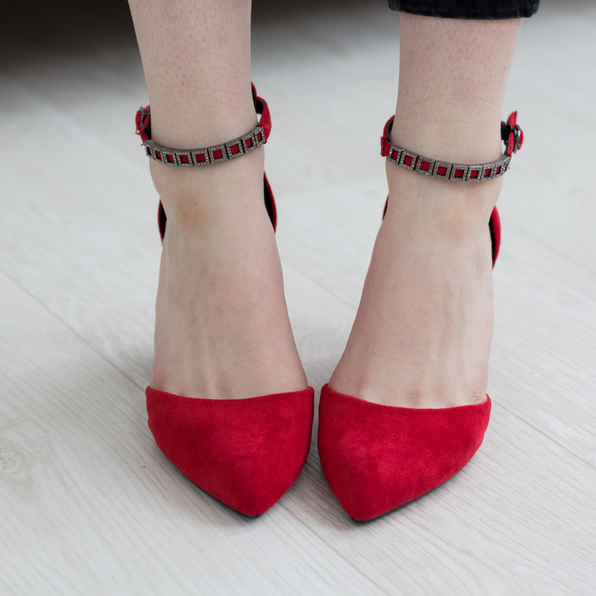 

Туфли женские Shoes Zada 2658 36 размер 23.5 см Красный