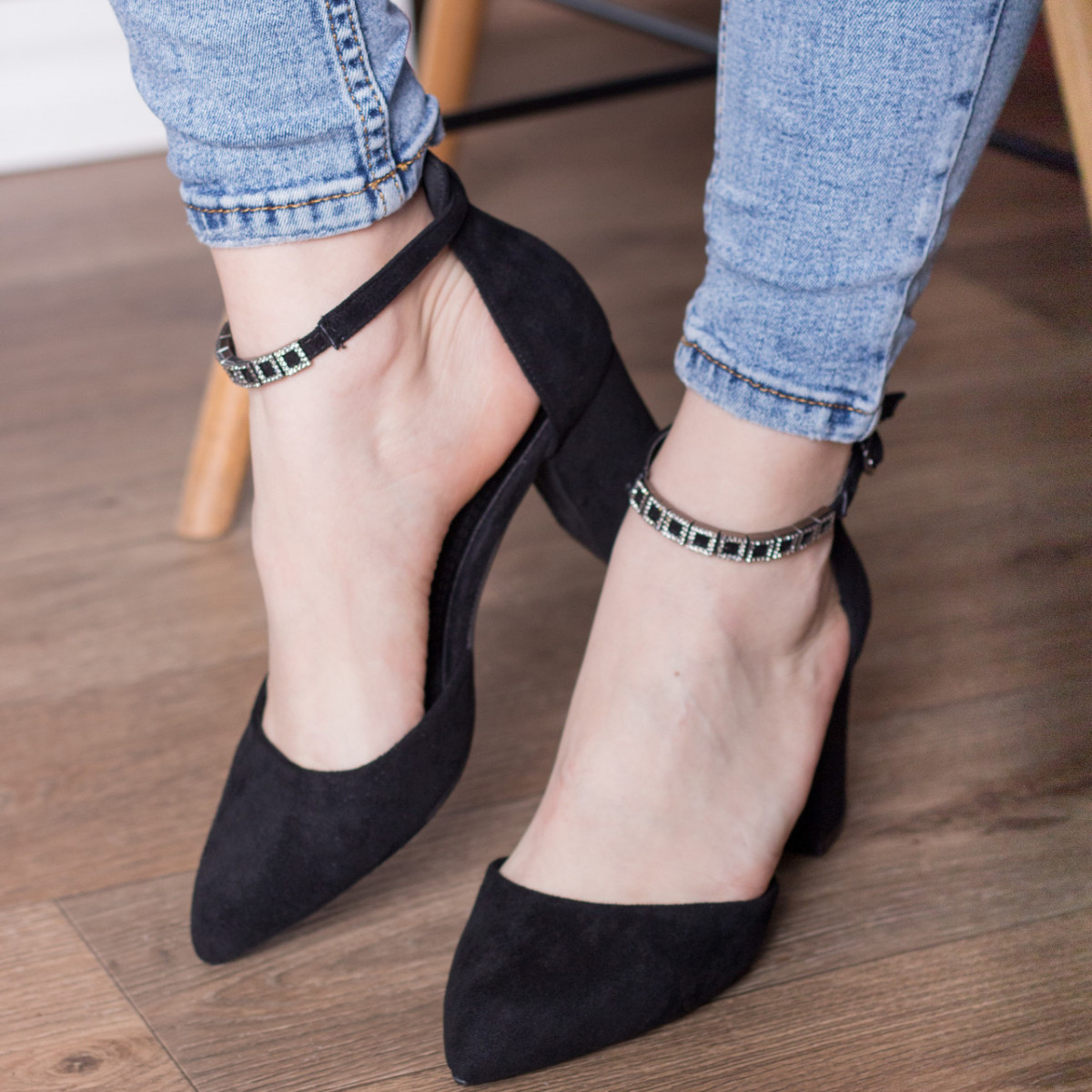 

Туфли женские Shoes Zada 2790 36 размер 23.5 см Черный