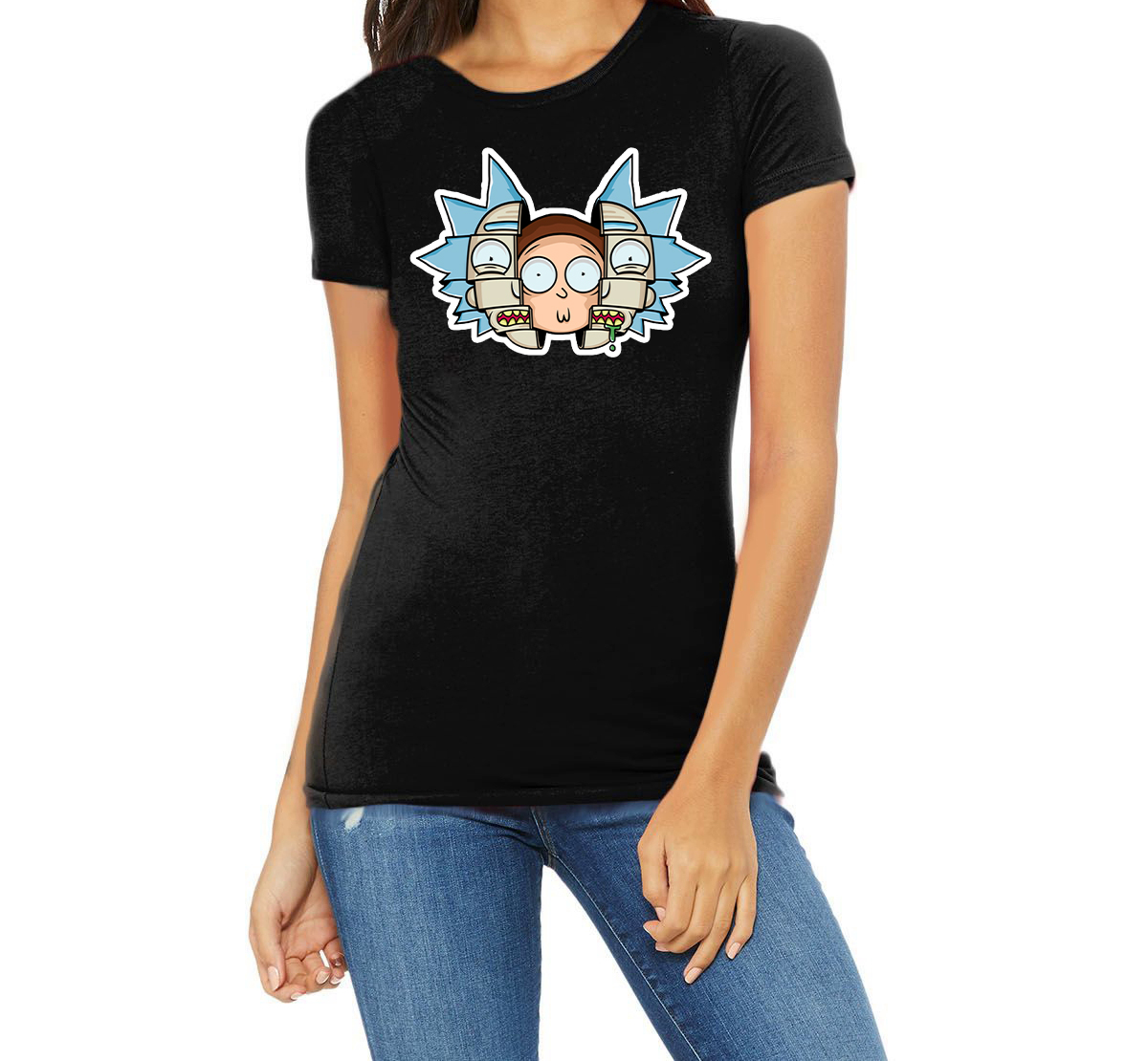 

Футболка для девочки ArtSvet Рик и Морти (Rick and Morty) Черный 146 рост NDWDFRMCH