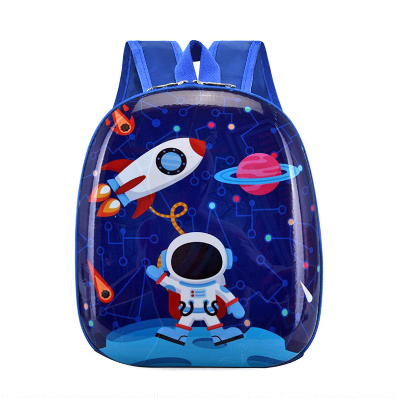 

Детский рюкзак с твердым корпусом Lesko DK-12 Cosmonaut дошкольный
