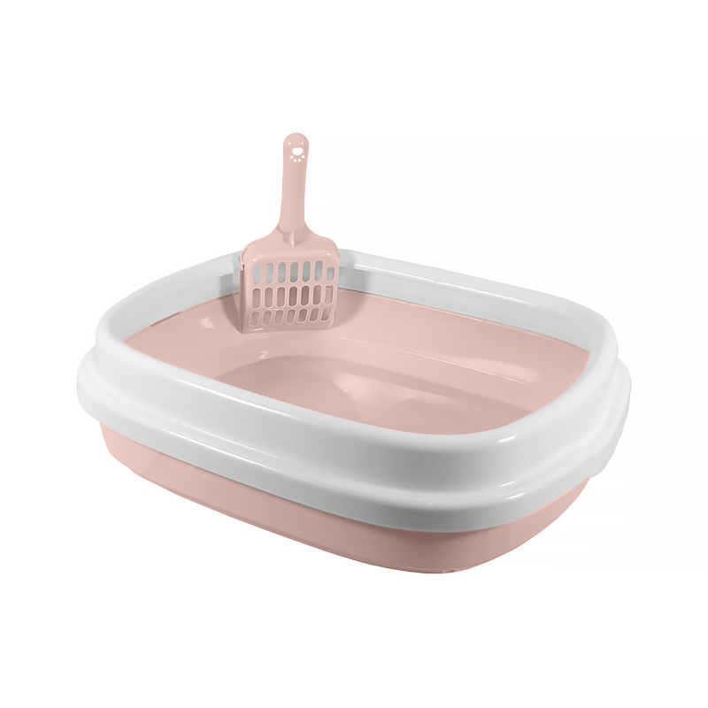 

Туалет для кошек с лопаткой Taotaopets 224410 Pink 40*33,5*12см