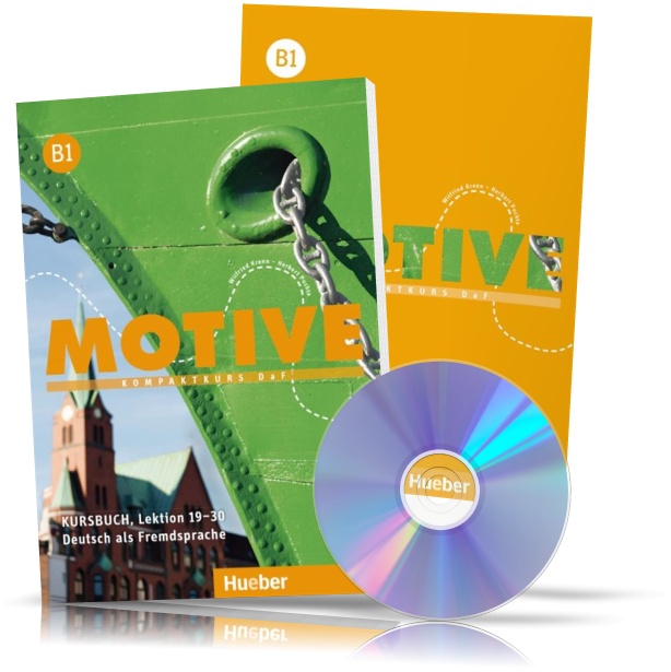 

Motive B1, Kursbuch + Arbeitsbuch + CD / Учебник + тетрадь (19~30) комплект с диском немецкого языка