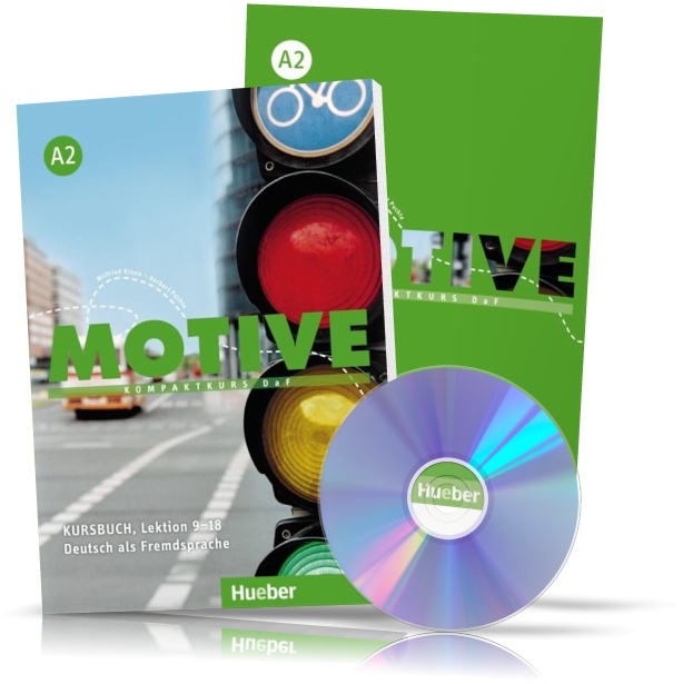 

Motive A2, Kursbuch + Arbeitsbuch + CD / Учебник + тетрадь (9~18) комплект с диском немецкого языка