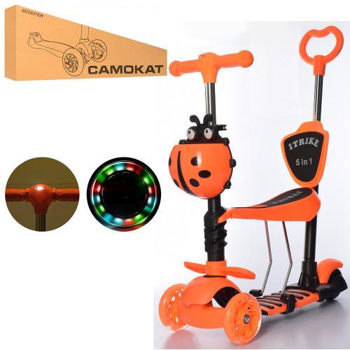 

Самокат трехколесный iTrike MAXI 5в1 (JR 3-026-L-OR)