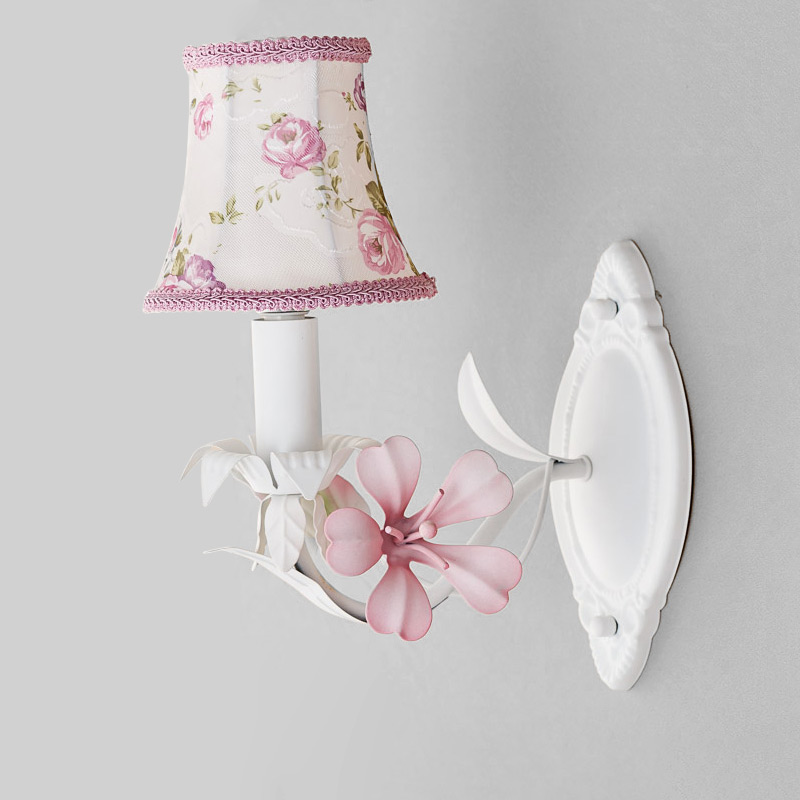 

Бра настінне з абажуром Light House ES-15804/1 біле